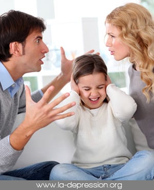 La dépression et les relations familiales