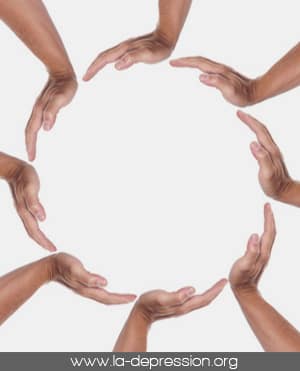 La dépression et les relations sociales